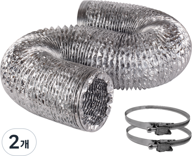 대한후렉시블 알류미늄 덕트 호스 5m, 2개