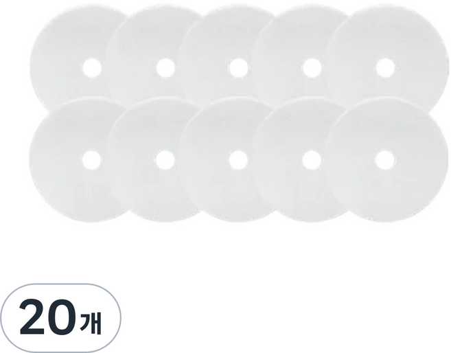 미니건조기 5KG 전용 배기필터 한일 한경희 미니파이브 호환필터, 20개, 화이트