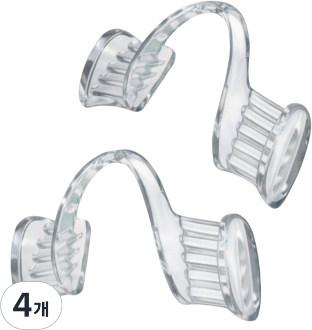 나이트가드 이갈이 방지 마우스피스 턱관절 치아 교정 교정기 스플린트 ng-5, 4개