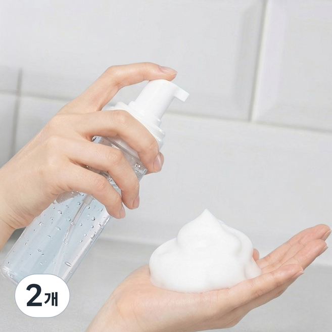 BLUNIZ 버블폼 공병 용기 150ml, 2개, 투명