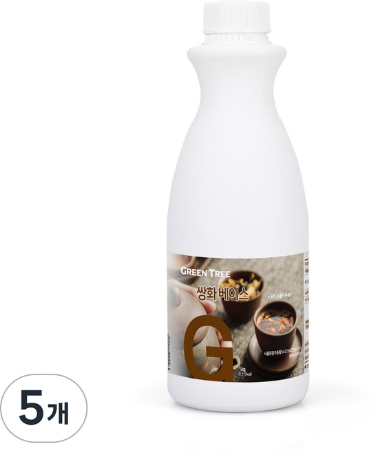 그린트리 쌍화 베이스, 5개, 1kg