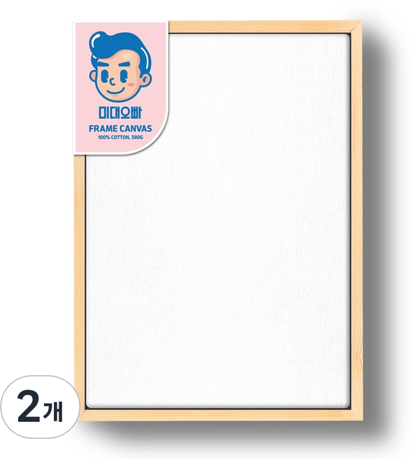 미대오빠 프레임 캔버스 F형 (1호-10호), 2F, 2개