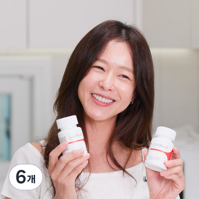 제로바디 뉴욕컷팅제 제로알약 미국식 알파CD 이지컷 식약청 HACCP 인증, 6개, 60정