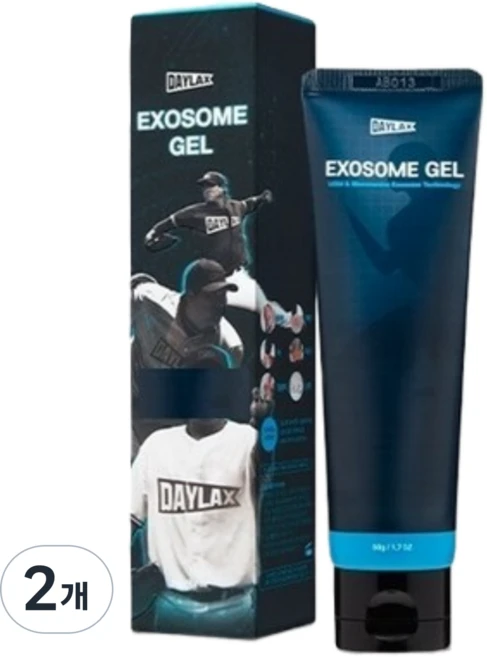 류현진 크림 데이렉스 엑소좀 겔 리커버리 웜업 온열, 50g, 2개 - 쿠팡