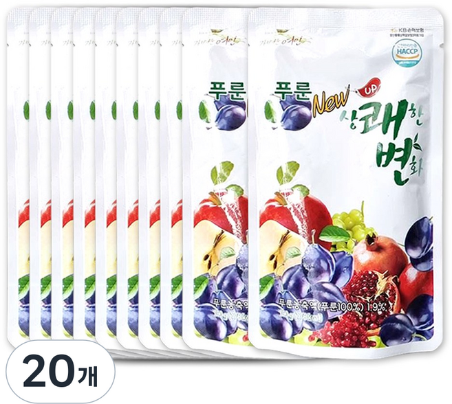 푸룬 NEW 상쾌한변화, 100ml, 20개