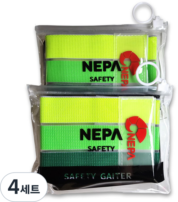 각반 네파 안전각반 1SET당 2개입, 그린, 4세트