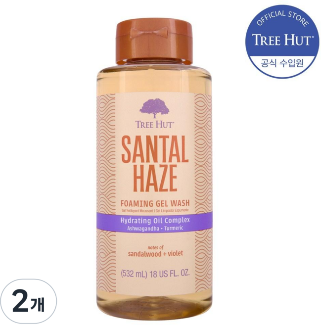 트리헛 포밍 젤 워시 상탈헤이즈, 2개, 532ml