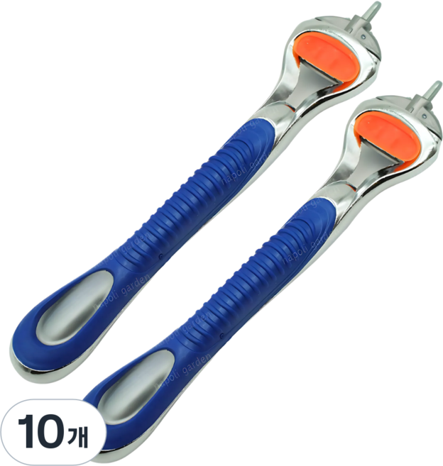 나폴리가든 면도기 손잡이 질레트 파워/스킨텍/프로쉴드 호환용, 10개, 1개입