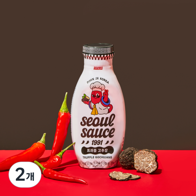 [서울소스 1991] 트러플 고추장 소스, 2개, 310g
