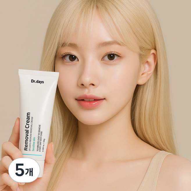 닥터데이즈 야수 제모크림 (셀프왁싱 제모제/제모크림), 5개