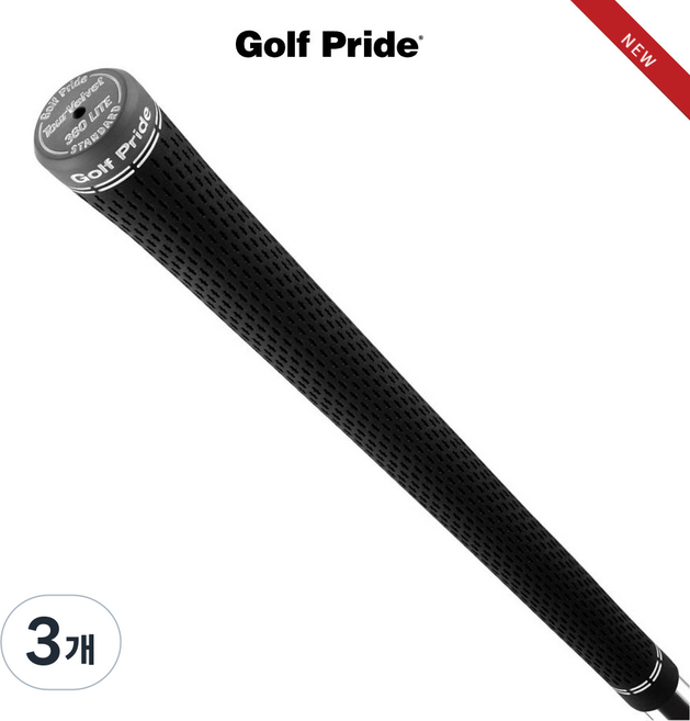 골프프라이드 투어벨벳360라이트 그립 GTLS 드라이버 우드 아이언공용, 3개, (75R)GTLS-60R