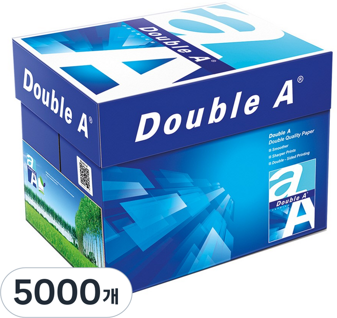 더블에이 고급 복사용지, A4, 5000매