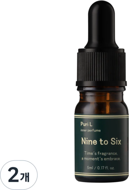 퓨리엘 나인투식스 Y존 향수 머스크향 이너퍼퓸, 2개, 5ml - 쿠팡