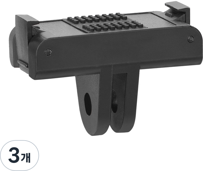 Flymile DJI OSMO 액션 5 Pro/4/3 마그네틱 퀵릴리스 베이스/스탠드 어댑터 가로세로전환 초경량 1.5g 실리콘방진 (운동카메라 액세서리), 3개, 어댑터 거치대