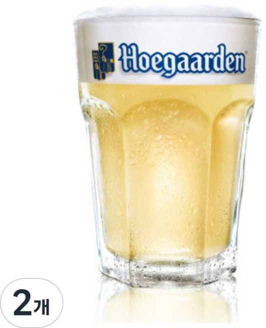 호가든맥주잔 호가든로제 호가든 맥주잔, 2개