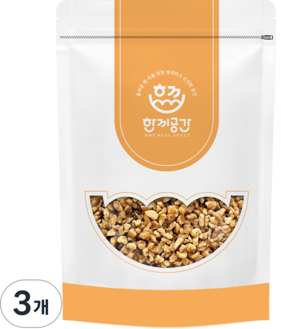 한끼공간 햇 호두분태, 3개, 1kg