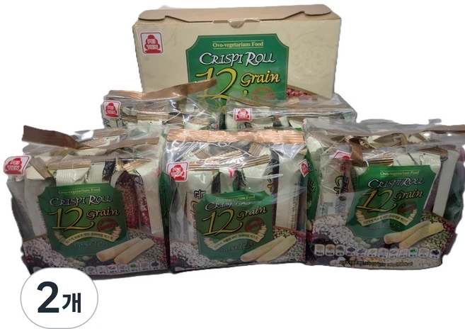 크리스피롤 12곡 10g x 95봉, 950g, 2개 - 쿠팡