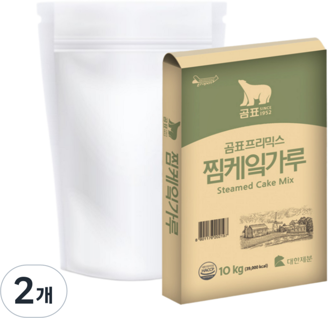 곰표 찜케익믹스 1kg 2개 대한제분 소분