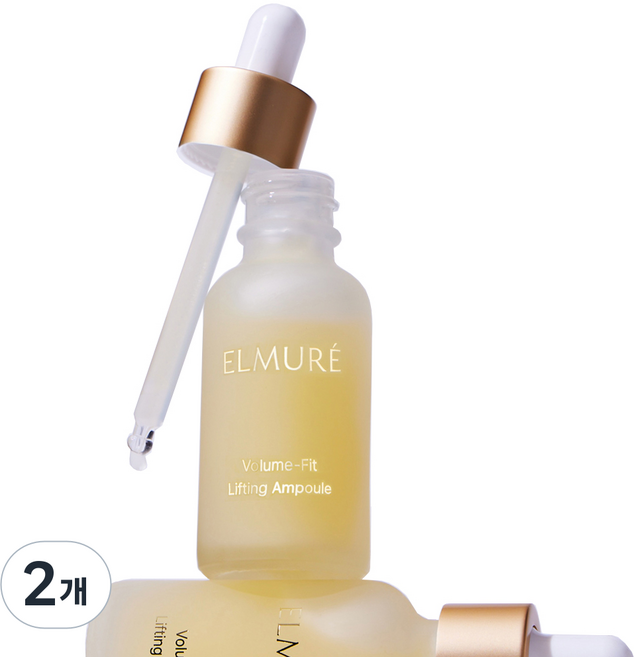 엘뮤르 볼륨핏 리프팅 앰플 시그널링 펩타이드 콜라겐부스터, 2개, 30ml