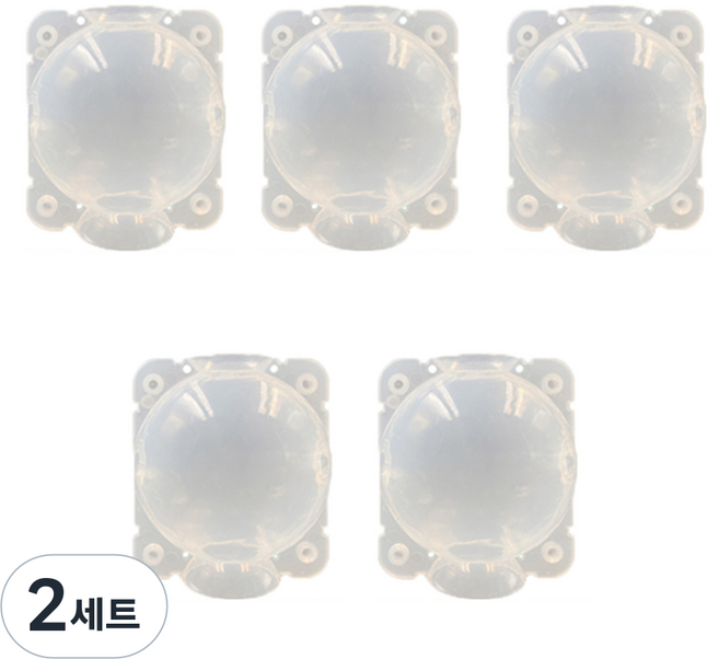 접합볼 루팅 취목 삽목 나무기지 이식, 2세트, 투명