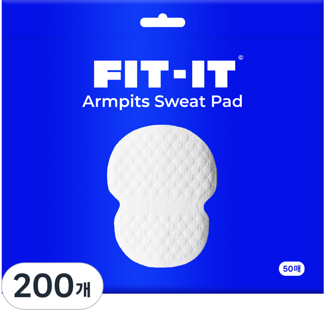 핏트잇 겨드랑이 겨땀 패드, 200개