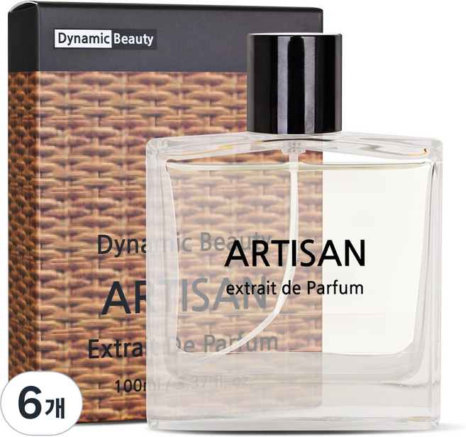 다이나믹뷰티 아티산 엑스트레 드 퍼퓸 (대용량) 부향률30% 최상위 퍼퓸을 이 가격에!!, 6개, 100ml