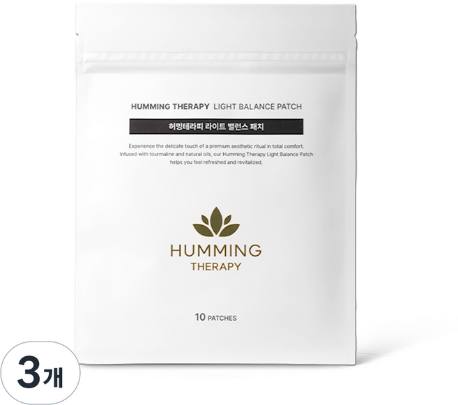 허밍테라피 라이트 밸런스 패치, 3개