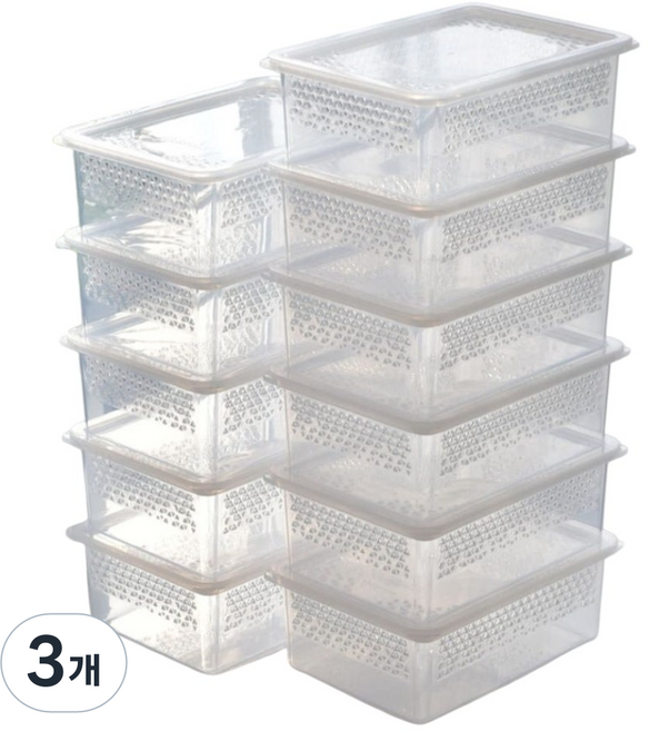 E편한 케이지 소, 투명, 3개