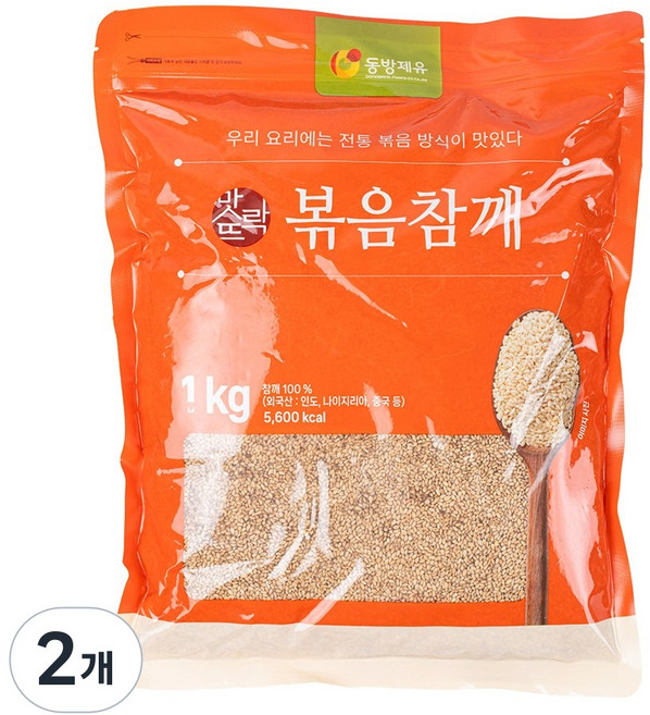 맛뜨락 고소한 볶음참깨, 2개