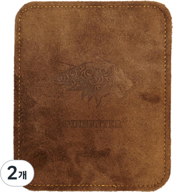 핀헌터 우레탄전용 버팔로 볼링 볼타올, 2개, 브라운