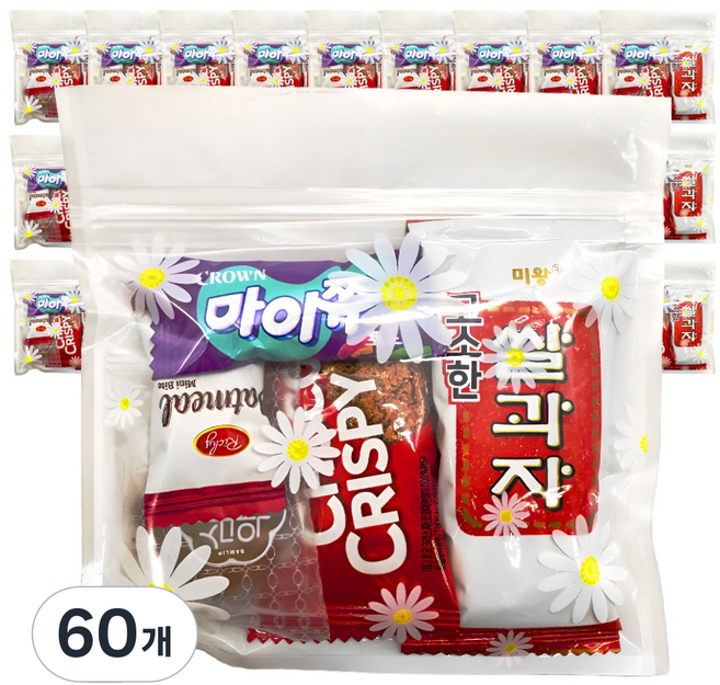 나나박스 가성비 과자세트, 60개, 1세트