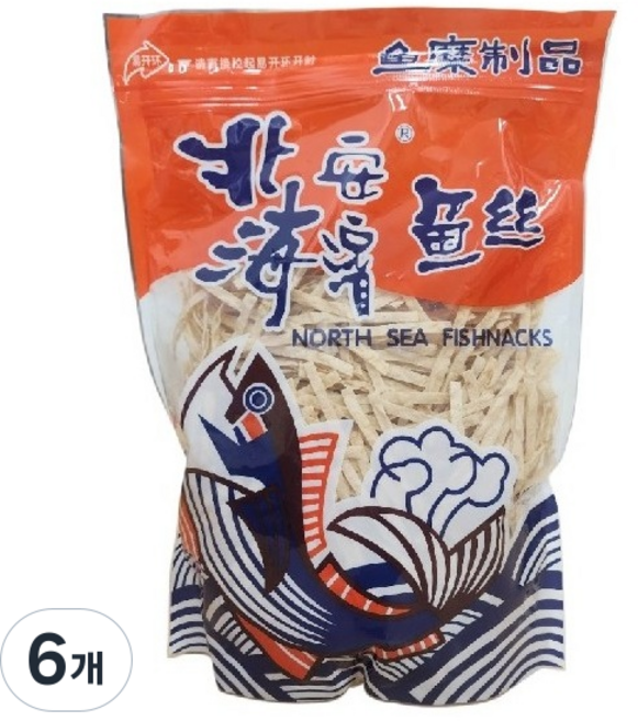 북해 피시낵스, 6개, 600g