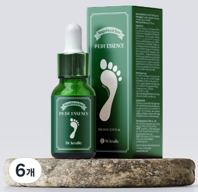 닥터크랄레 나겔바이셔 페디에센스 (발톱연화제), 6개, 15ml