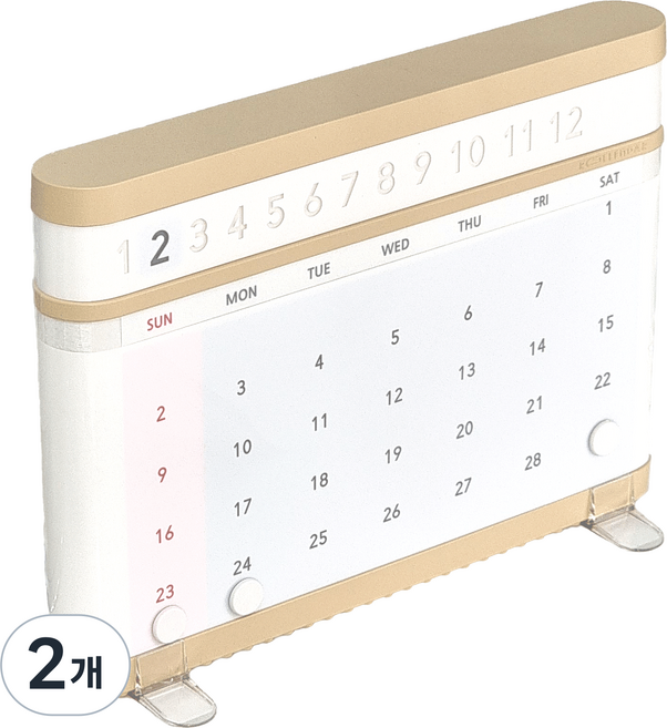 롤린더 C240A 화이트오크, 2개, 화이트