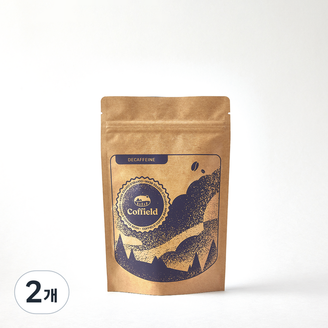 커필드 디카페인 원두, 200g, 홀빈(분쇄안함), 2개