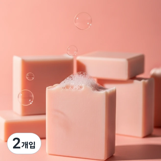 마이네즈솝 문제성피부 건선 가려움증 수제 천연비누, 2개입, 120g - 쿠팡