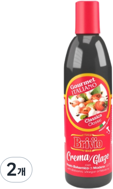 [브리비오] 이탈리아 발사믹 글레이즈, 2개, 300g