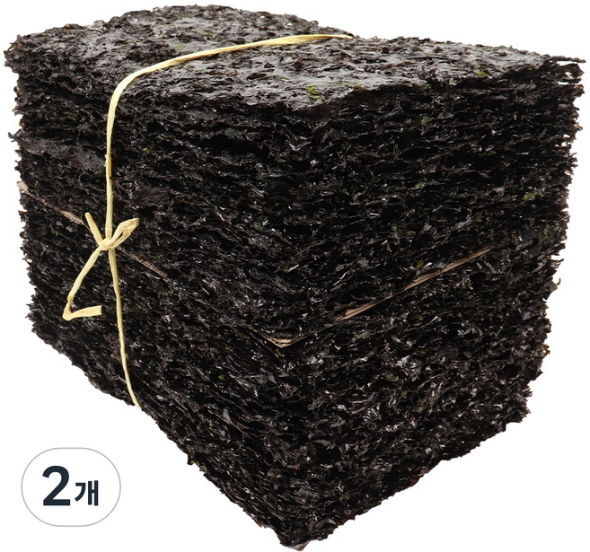 신안 지주식 햇 곱창 돌김 재래 곱창돌김 100장, 2개, 350g