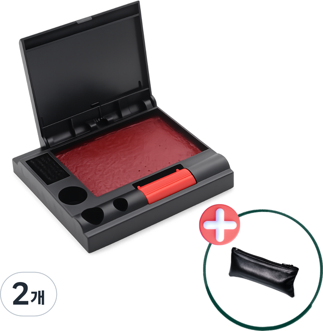 매표 특수 원터치 인주 고급인주, 2개, 원터치인주