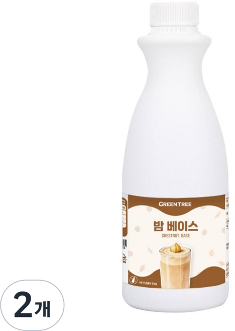 그린트리 밤 베이스, 2개, 1kg