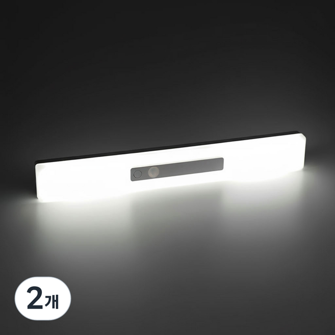 케이빌 LED 무선 센서등 동작감지 붙이는 현관 조명, 2개, 주광색 29.7CM