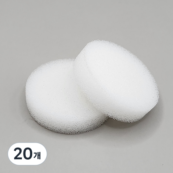 벌집 에어 쿠션 리필 충진 미니 스펀지 BB 크림 썬크림 파운데이션 리퀴드 흡수용 10p, 20개, 미니충진스펀지