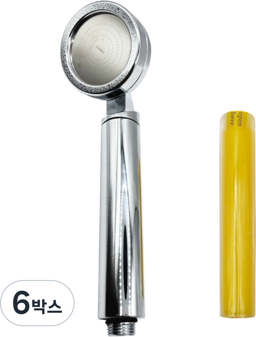 [구형]코웨이 샤워기 샤워헤드 필터 아로마 비타민c 샤워수전 녹물 염소제거(헤드1개+필터1개), 실버(헤드1개+필터1개), 6박스