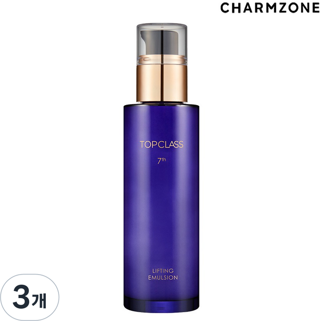 참존 탑클래스 리프팅 에멀전, 120ml, 3개
