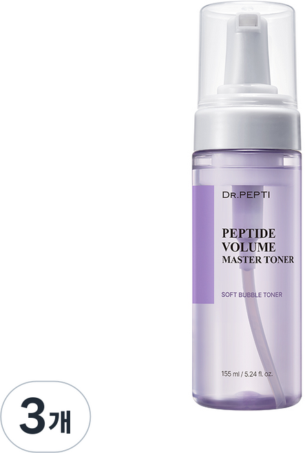 닥터펩티 펩타이드 볼륨 마스터 토너, 3개, 155ml
