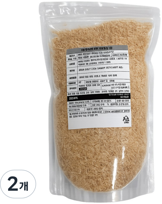 아르마 구운 볶은 카다이프 면 튀르키예 직수입, 2개, 500g