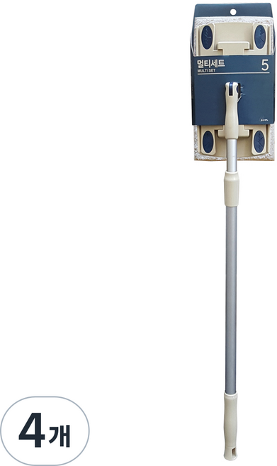 필굿리빙 멀티 밀대걸레, 4개