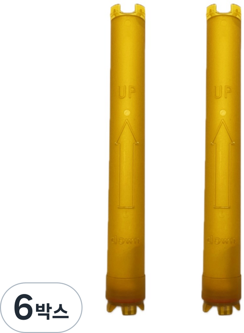 1박스[2개입] 코웨이 비타민C 아로마 샤워기 신형필터 샤워헤드 필터교체 녹물 염소제거, 6박스, 레몬향(필터2개)