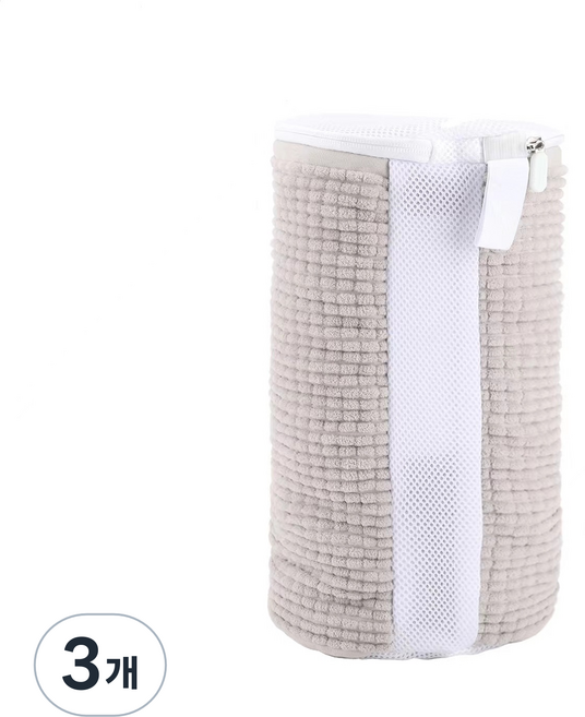 반센트 운동화 세탁망 변형방지 신발 빨래망, 3개, 그레이