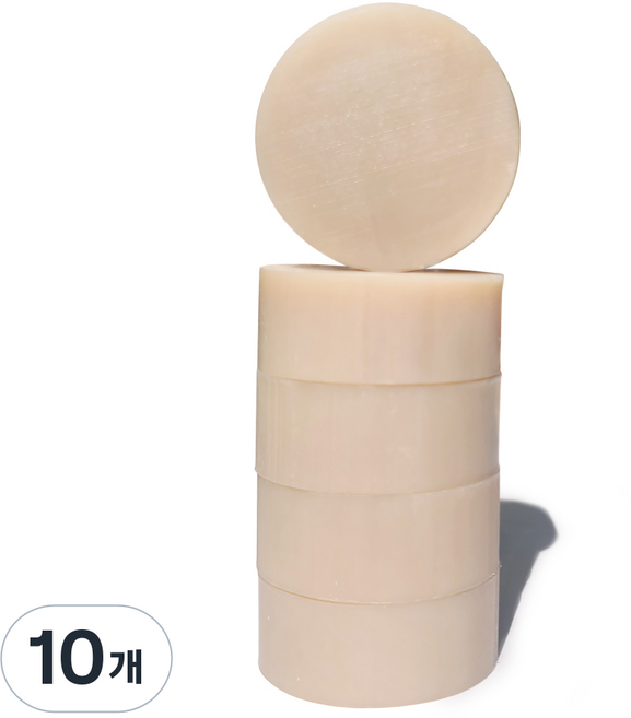 포프랑설거지비누 끝까지 무르지 않고 거품 잘나고 물때없는 주방비누 과일세척, 100g, 10개